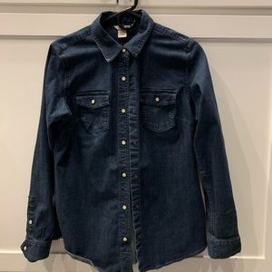 Duluth denim shirt.
